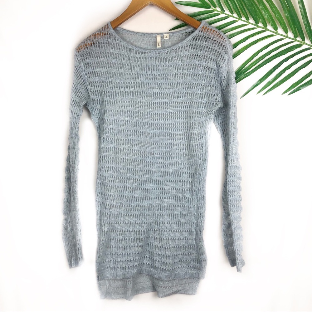Frenchi Light Blue Knit Sweater XS